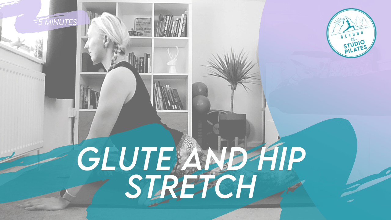 glute hip stretch pilates