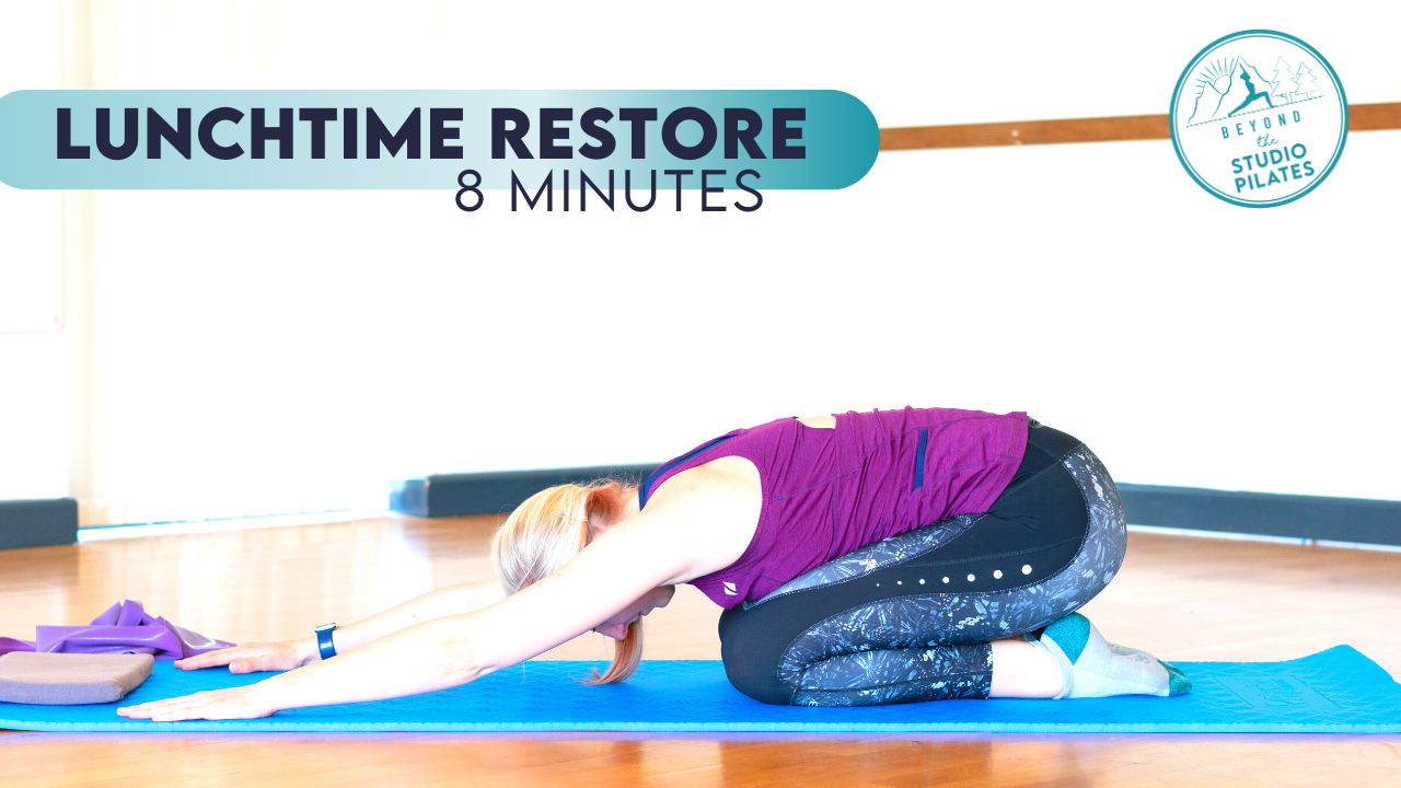 Pilates workout – lunchtime restore